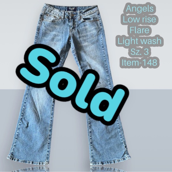 Angels Denim - Angels low rise flare jeans Sz. 3 Vintage Y2K